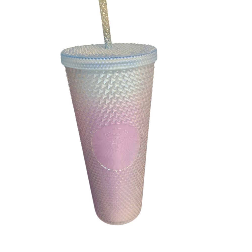 Starbucks Iridescent Tumbler with Straw